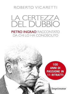 cover image of La certezza del dubbio